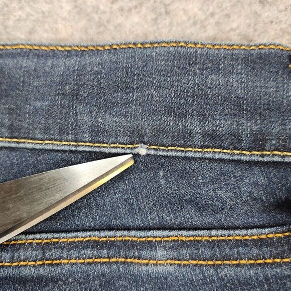 Gap 1969 Jeans Womens 29 Long Blue Resolution True Skinny Stretch Casual Preppy - Picture 2 of 14